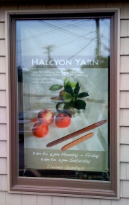 Outside Halcyon Yarns